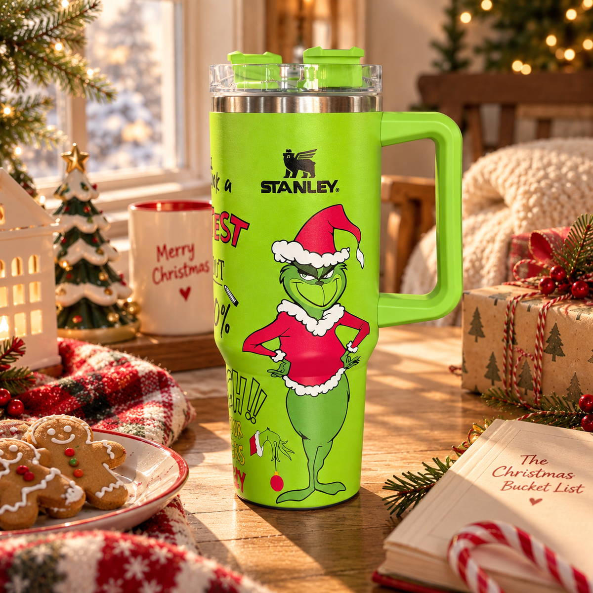 Grinch Christmas Tumbler