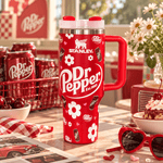 Dr Pepper Retro Red Tumbler